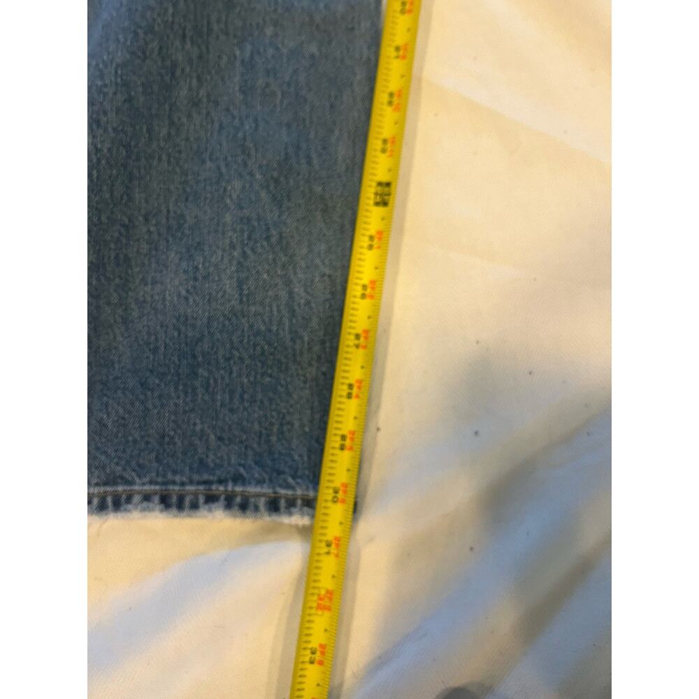 Vtg Y2K Levis 501 Jeans Mens 40 X 32 Distressed Straight Leg Original Button Fly - Picture 14 of 15